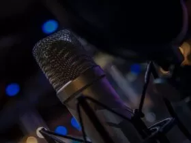 Macro of microphone and recording equipment