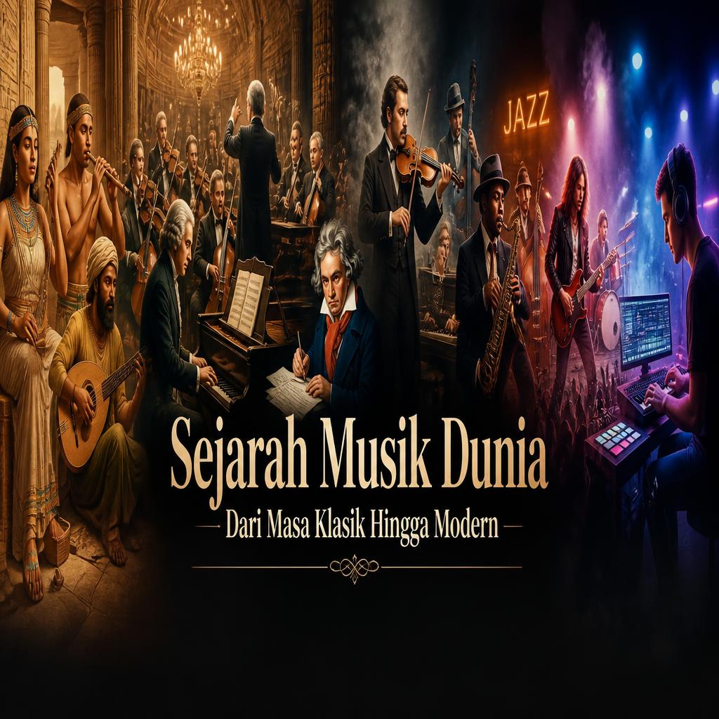 Sejarah Musik Dunia Dari Masa Klasik Hingga Modern