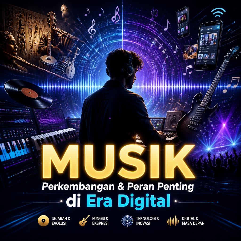 Musik: Perkembangan, Fungsi, dan Peran Penting di Era Digital