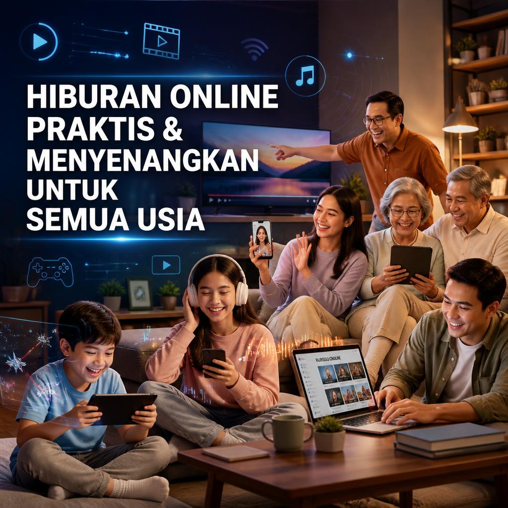 Hiburan Online yang Praktis dan Menyenangkan untuk Semua Usia
